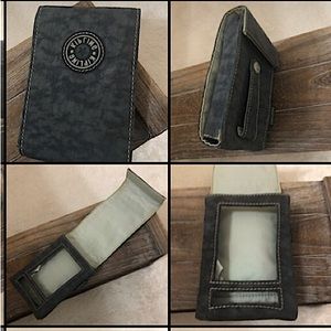 Vintage Kipling Crinkle Nylon Full Pack Cigarette Case Belt Attach Holder